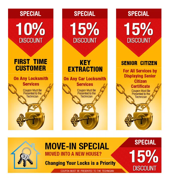 Woodbridge Locksmith Service Woodbridge, VA 703-663-7324 - coupon-1-set-four